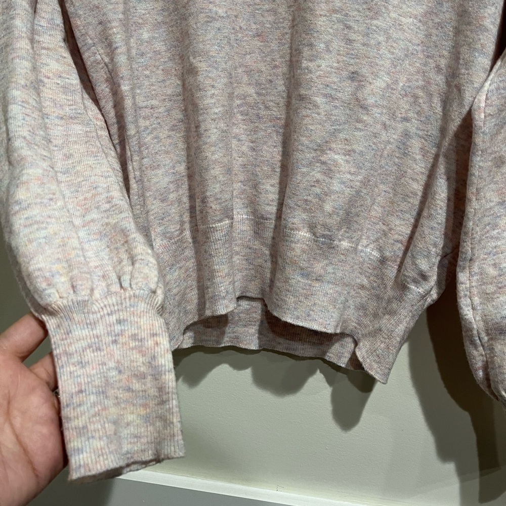 Ella Moss Scalloped Collar Sweater Small - Picture 8 of 8